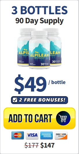 Alpilean 3 bottle